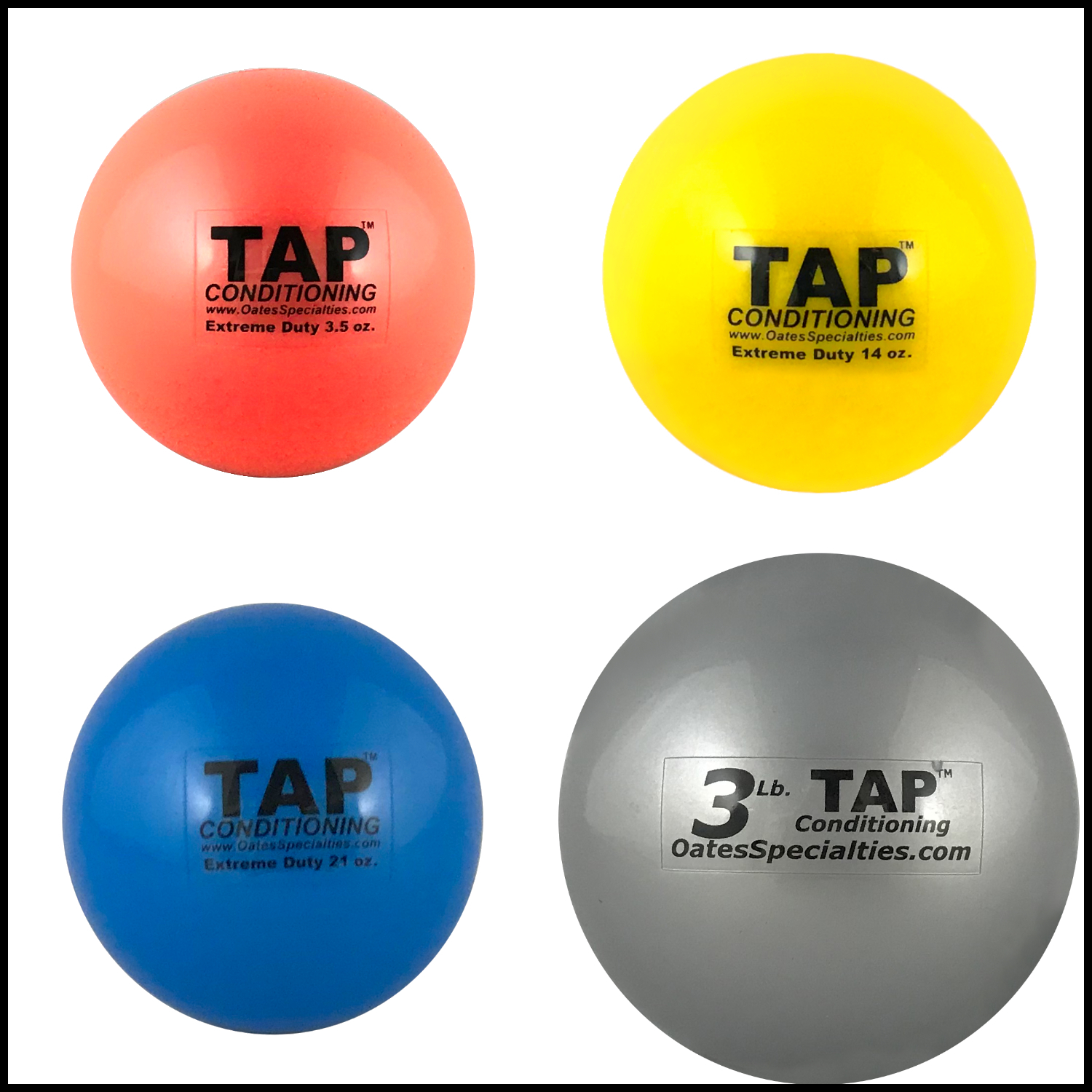 TAP Extreme Duty Weighted Ball Set